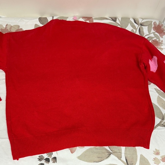 32 Degrees Red Knit Sweater - Picture 11 of 12